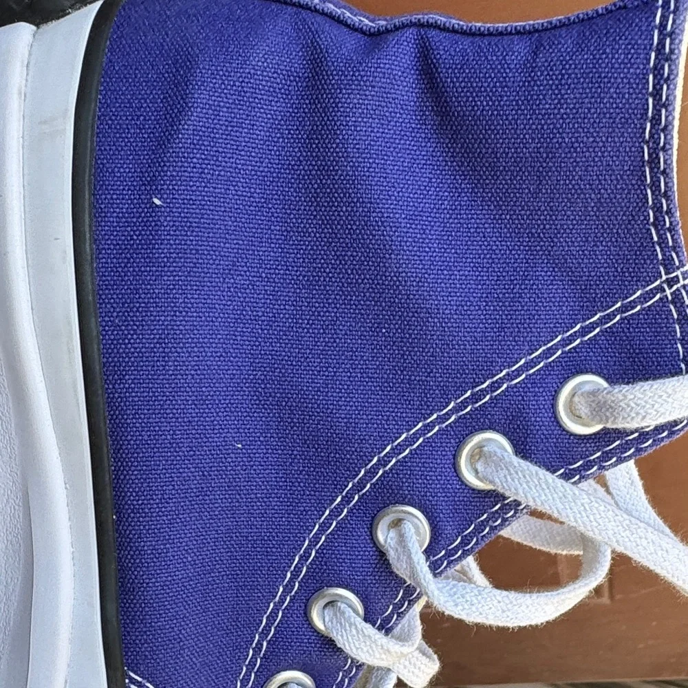 Converse women o men size 5 Royal Blue High-Top Sneakers - Picture 7 of 8